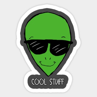 Donut the Alien - Cool Stuff Sticker